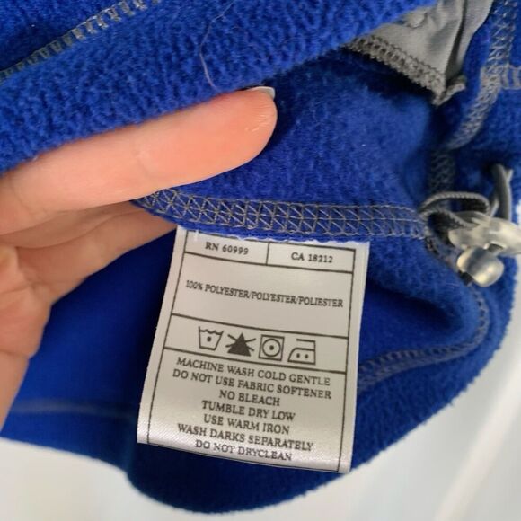 Chicago Cubs World Series 2016 Jacket Men Medium Blue Full Zip Fleece Zip Pocket - Picture 6 of 7